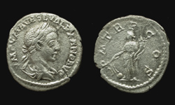 Severus Alexander, Denarius, Fortuna reverse, Scarce Antioch Mint!